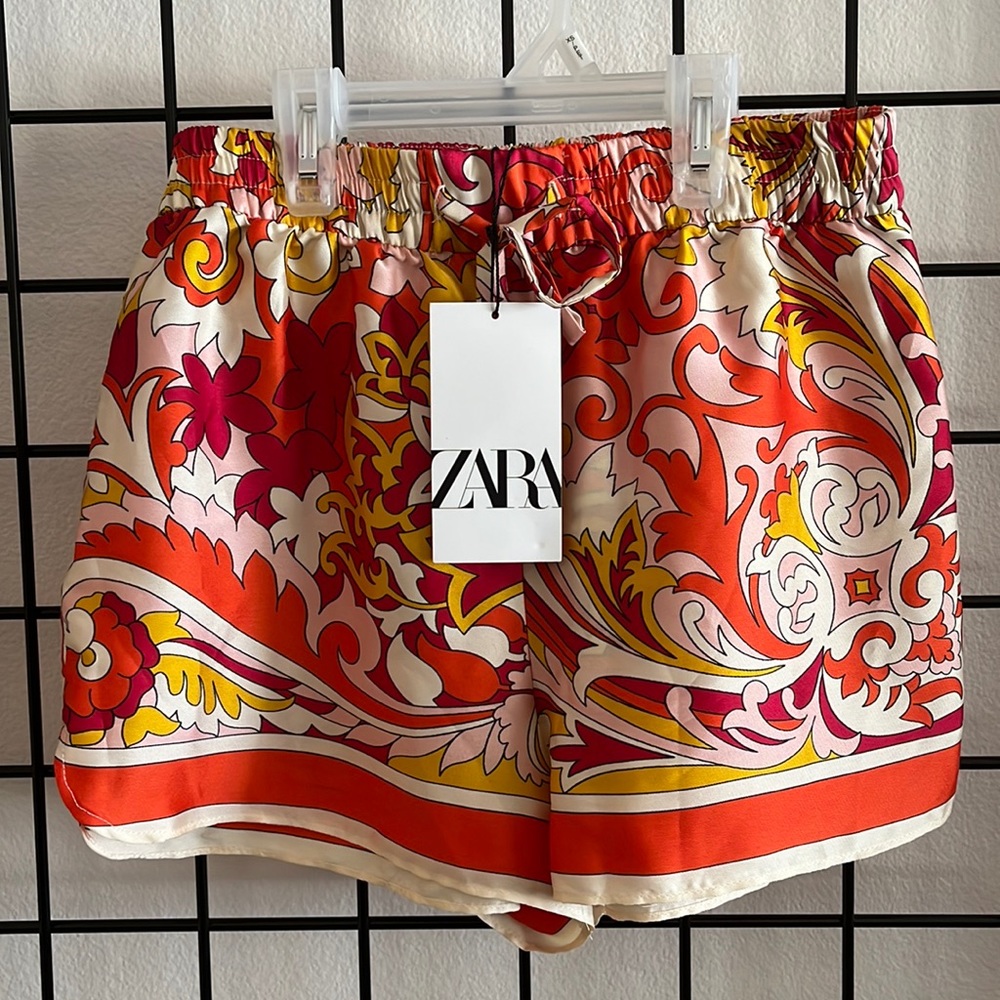 Zara Pucci Style Mini Shorts